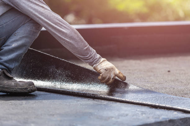 Professional Waterproofing technician working in Union City, GA